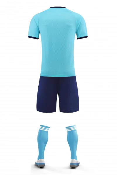Футбольная форма детская Aeds С5033 Light blue/navy 130