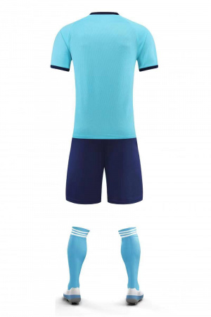 Футбольная форма детская Aeds С5033 Light blue/navy 150