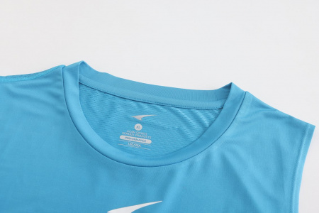 Тренировочный прилегающий топ 241100005  Light blue  S