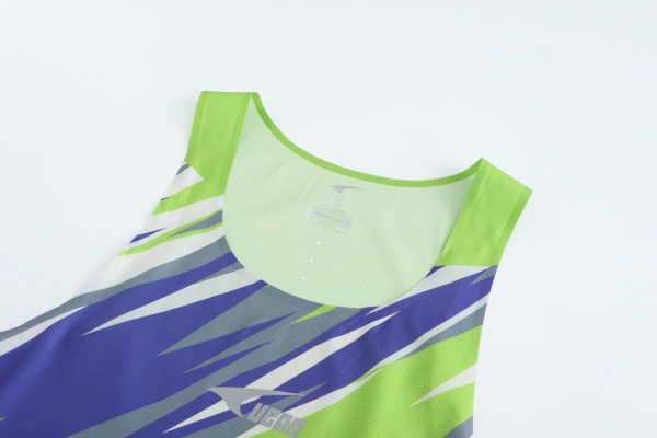 Майка легкоатлетическая 231100006 Green/blue M